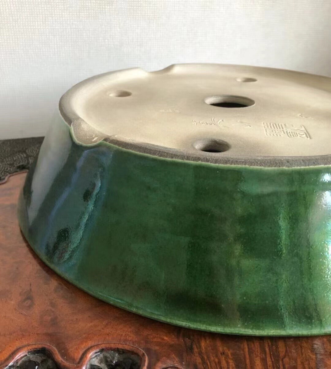 Shinzan Hand-Made Japanese Bonsai Pot