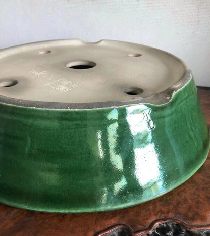 Shinzan Hand-Made Japanese Bonsai Pot