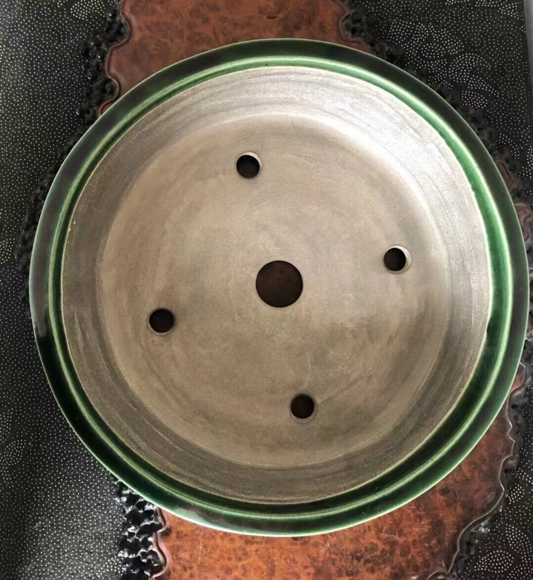 Shinzan Hand-Made Japanese Bonsai Pot