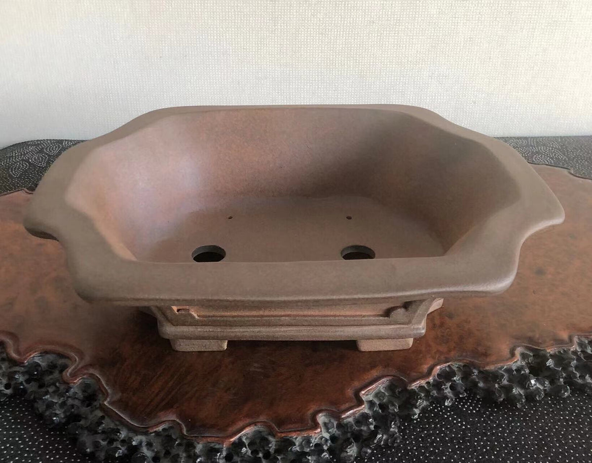 Hand-Made Japanese Bonsai Pot by Kobasaki Takashi