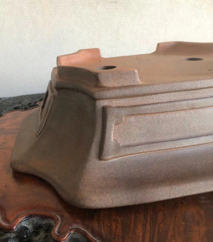 Hand-Made Japanese Bonsai Pot by Kobasaki Takashi