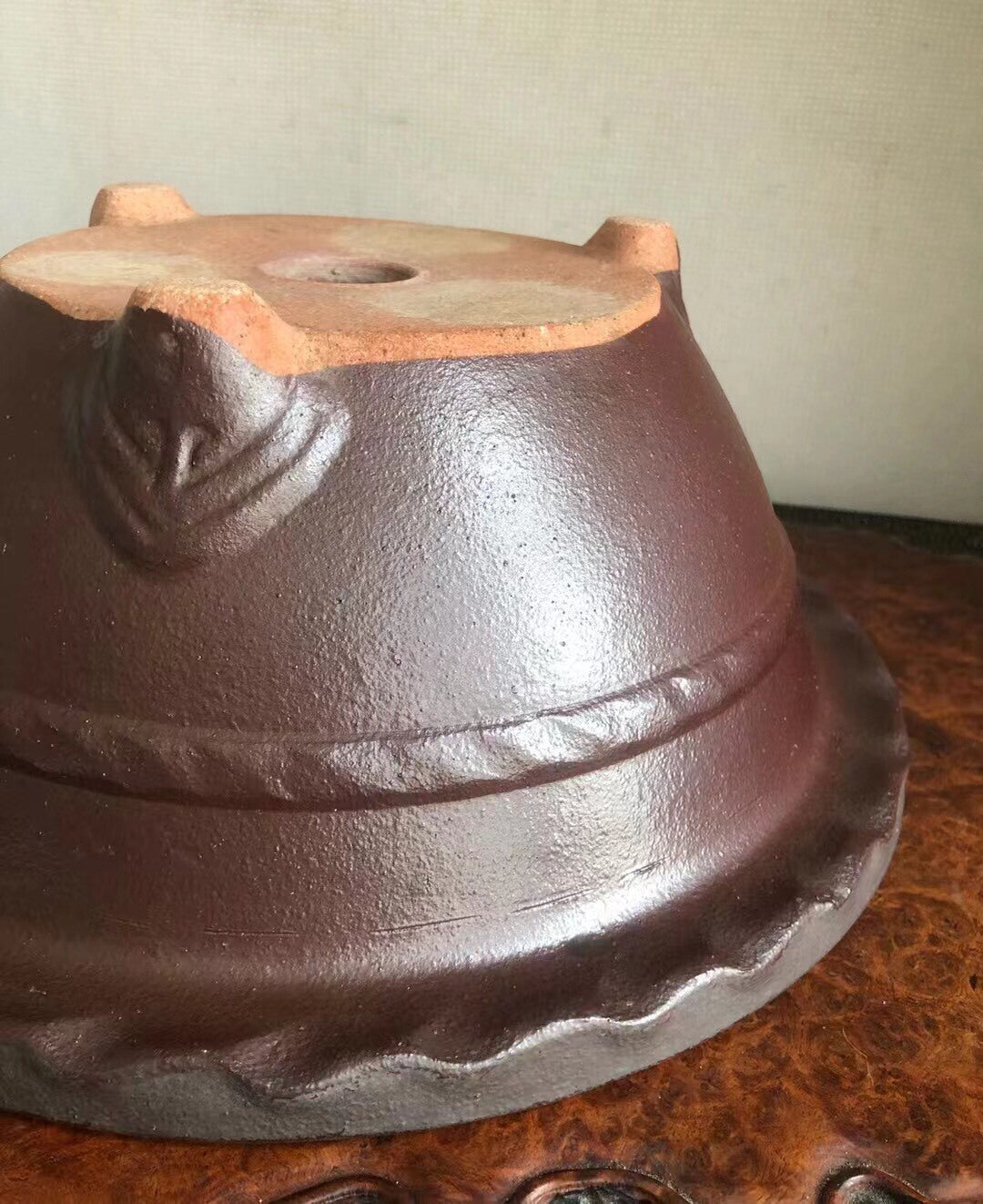 Moriyama Kiln Japanese Antique Glazed Pot