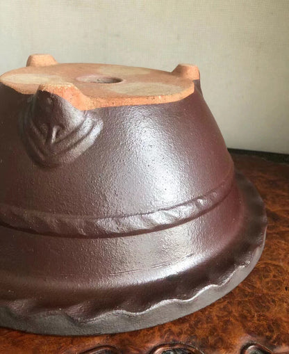 Moriyama Kiln Japanese Antique Glazed Pot