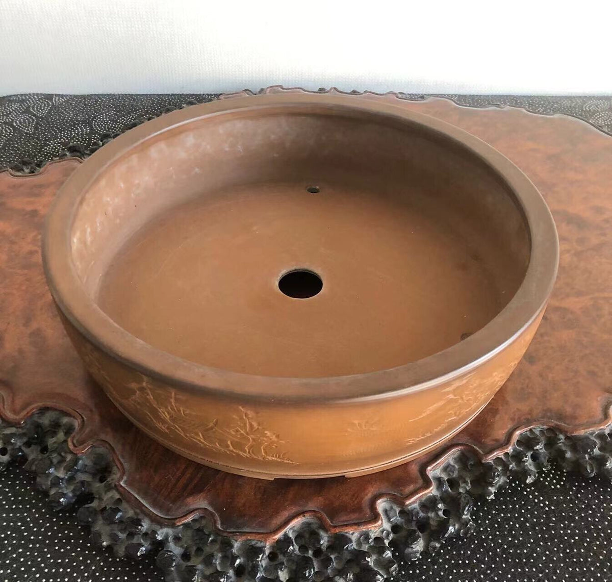 Early Japanese Bonsai Pot by Bigei