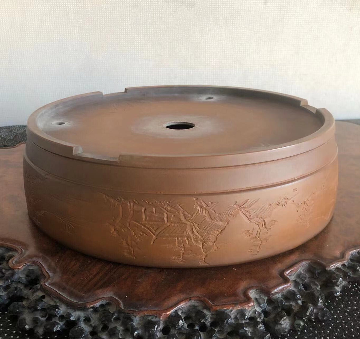 Early Japanese Bonsai Pot by Bigei