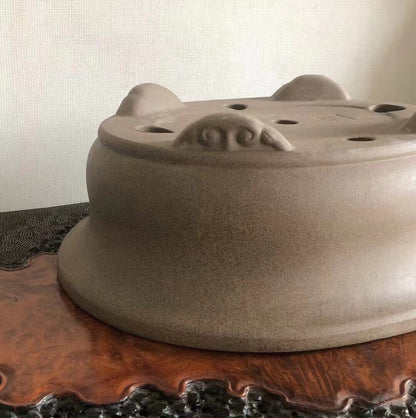 Kawagoe Kiln, Japanese Name Pot by Chin-Ko