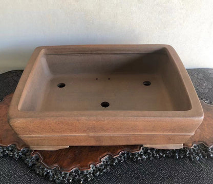 Hand-Made Japanese Bonsai Pot by Kobasaki Takashi