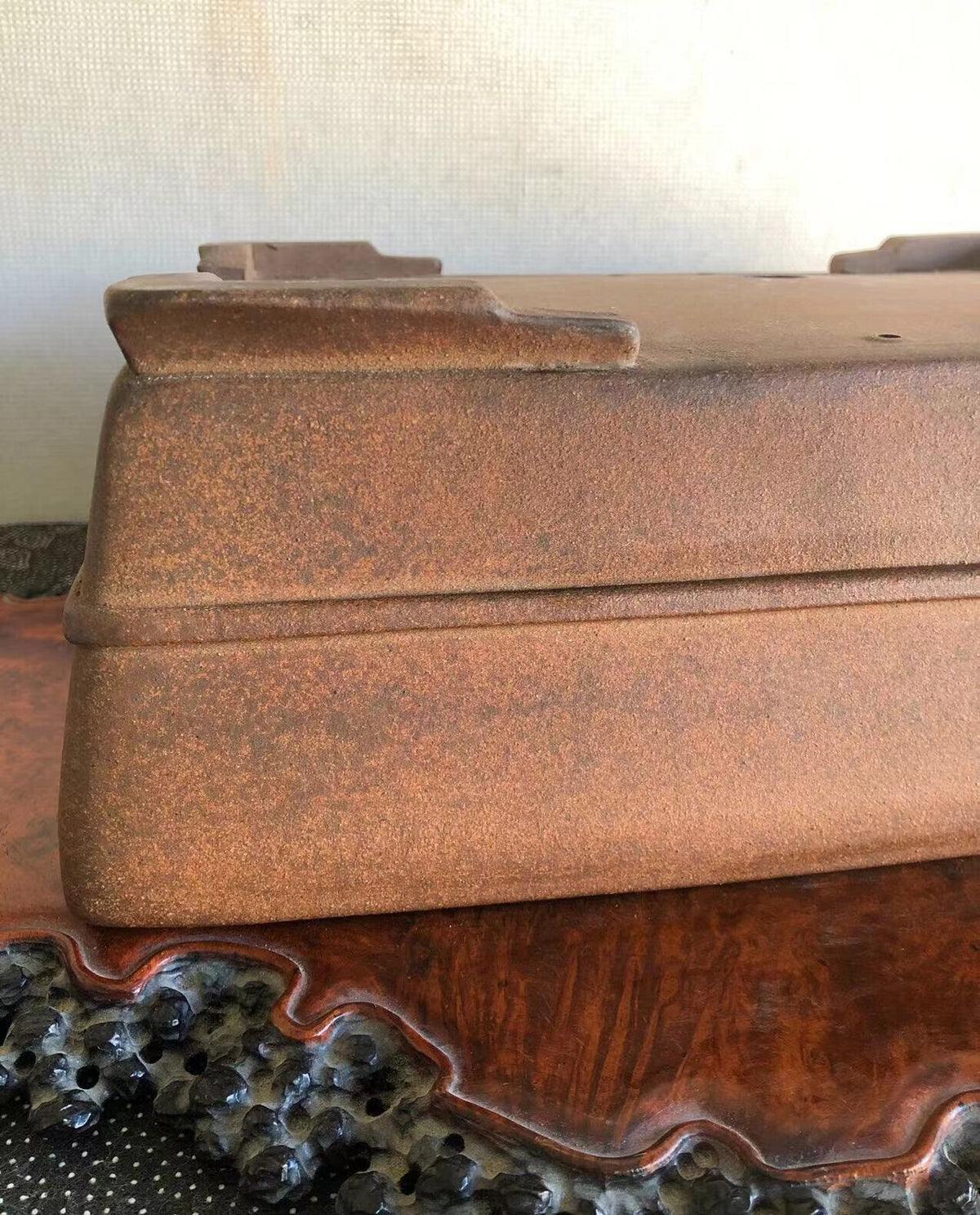 Hand-Made Japanese Bonsai Pot by Kobasaki Takashi