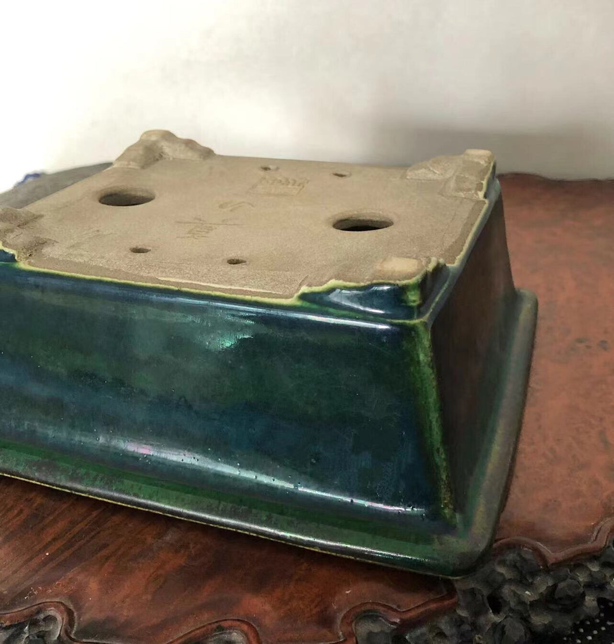 Shinzan Hand-Made Japanese Bonsai Pot