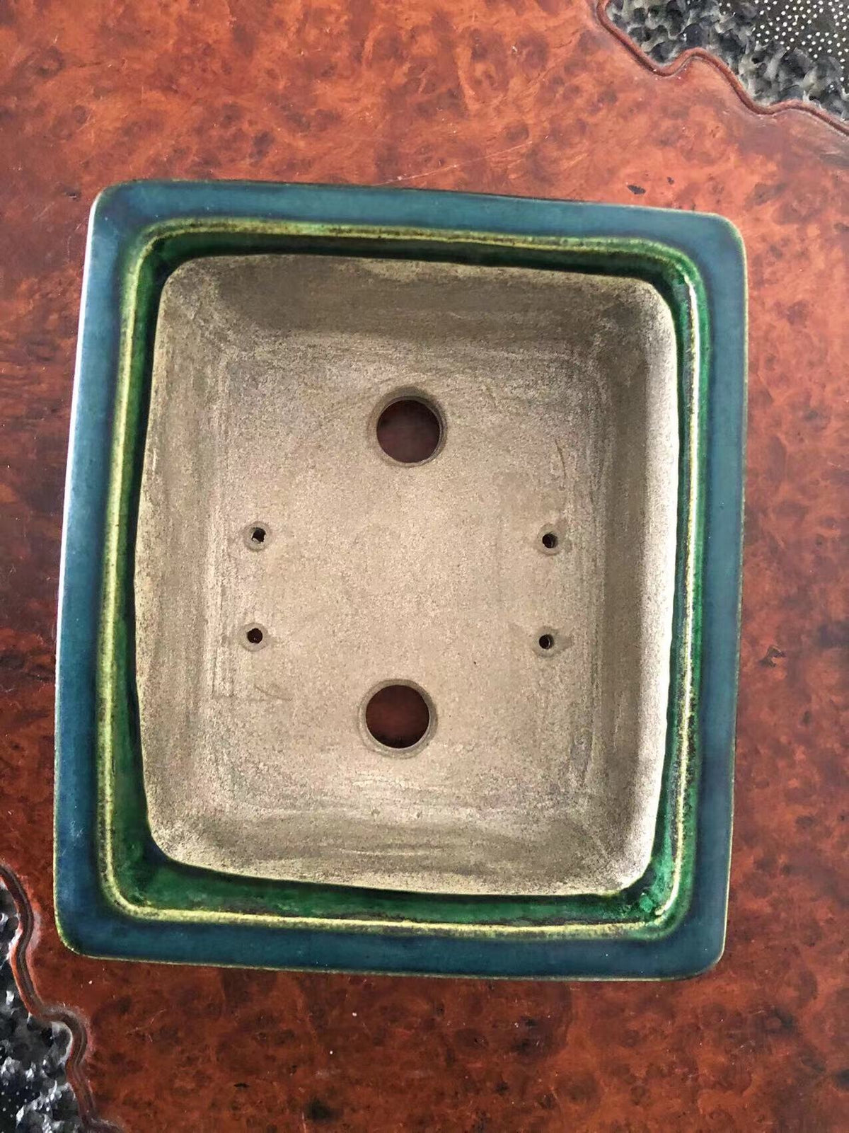 Shinzan Hand-Made Japanese Bonsai Pot
