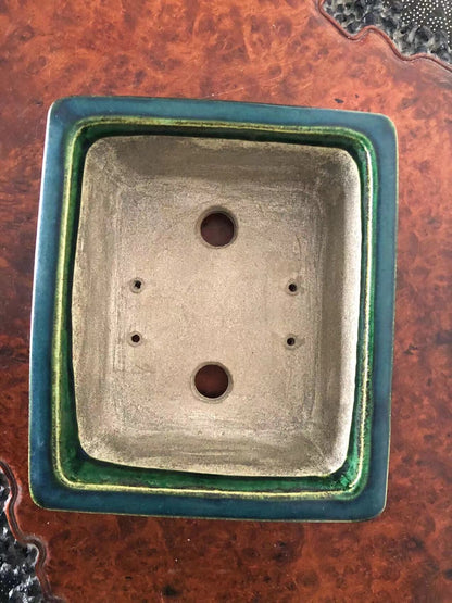 Shinzan Hand-Made Japanese Bonsai Pot