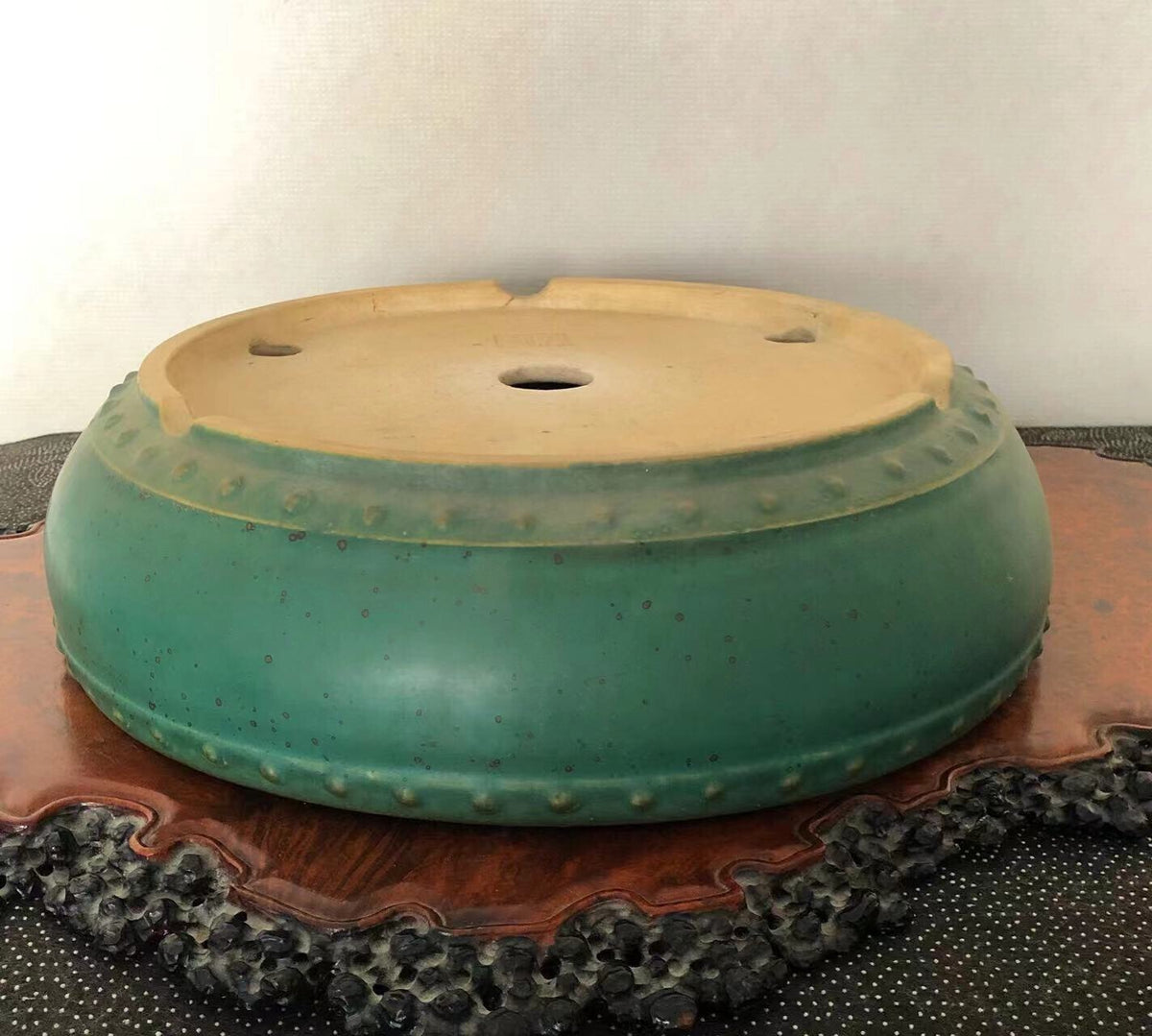 Early Period Japanese Bonsai Pot by Koyo