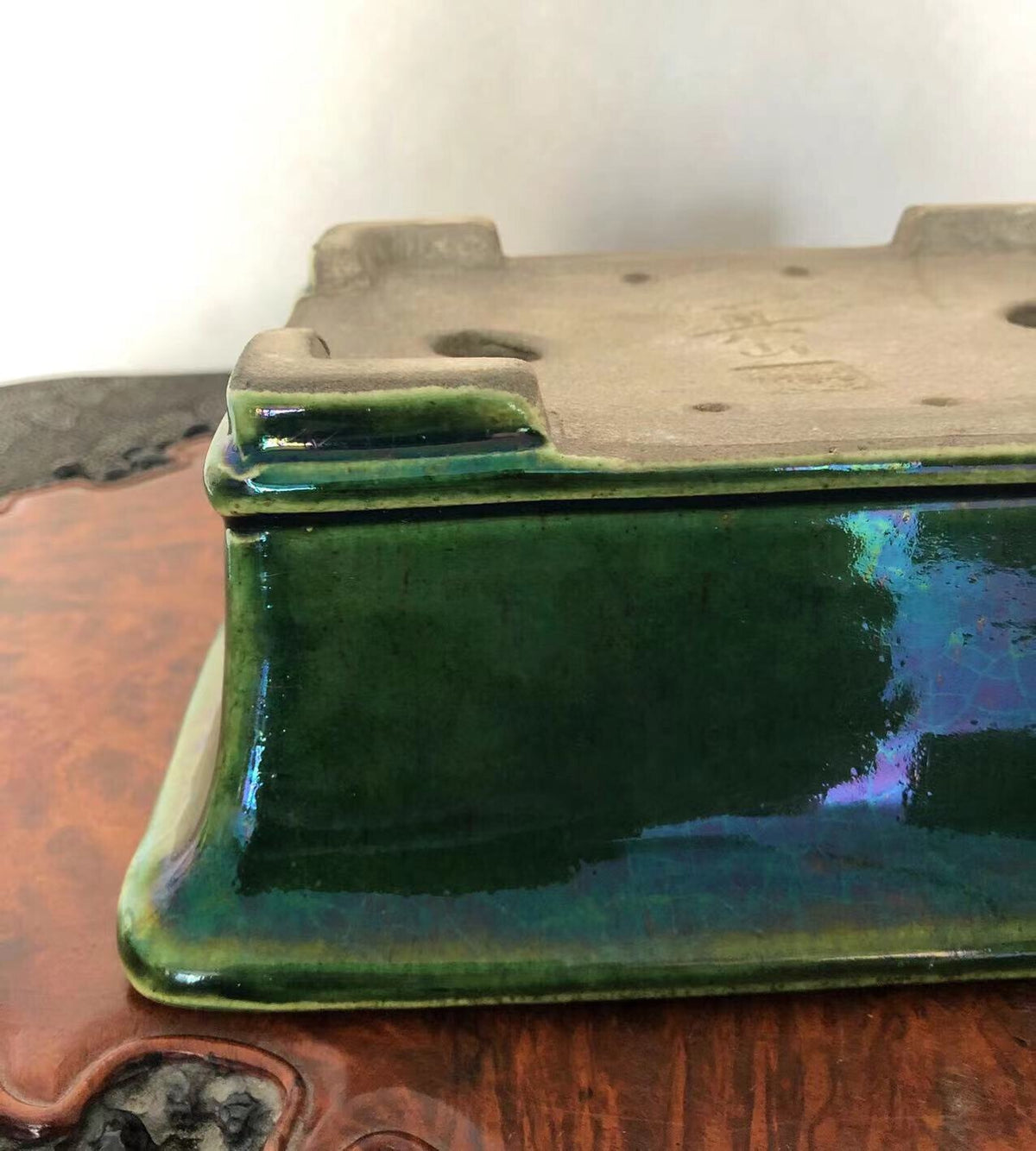 Shinzan Hand-Made Japanese Bonsai Pot