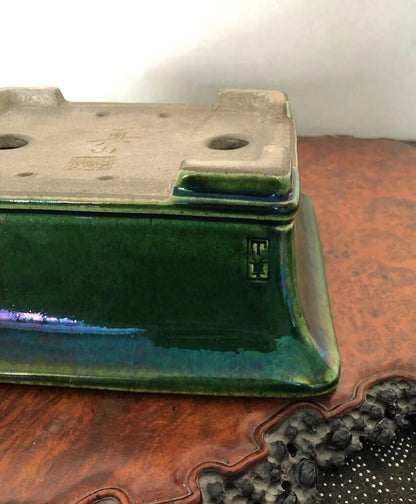 Shinzan Hand-Made Japanese Bonsai Pot