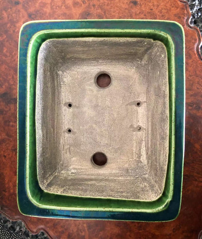 Shinzan Hand-Made Japanese Bonsai Pot