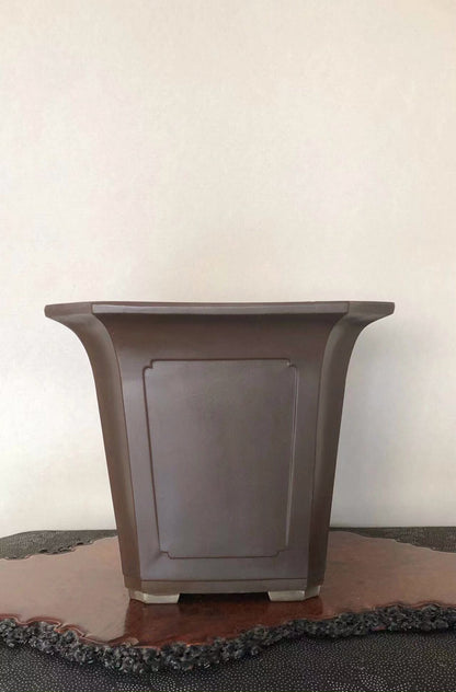 岳楼 Early Period Japanese Bonsai Pot