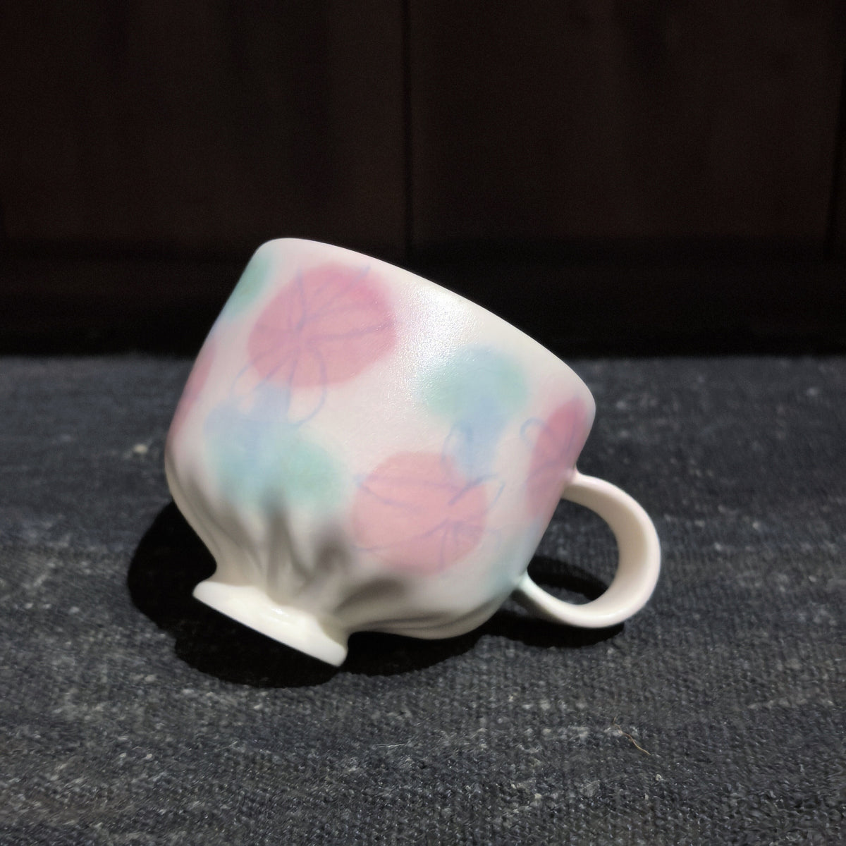 Zing three-colour flower mug