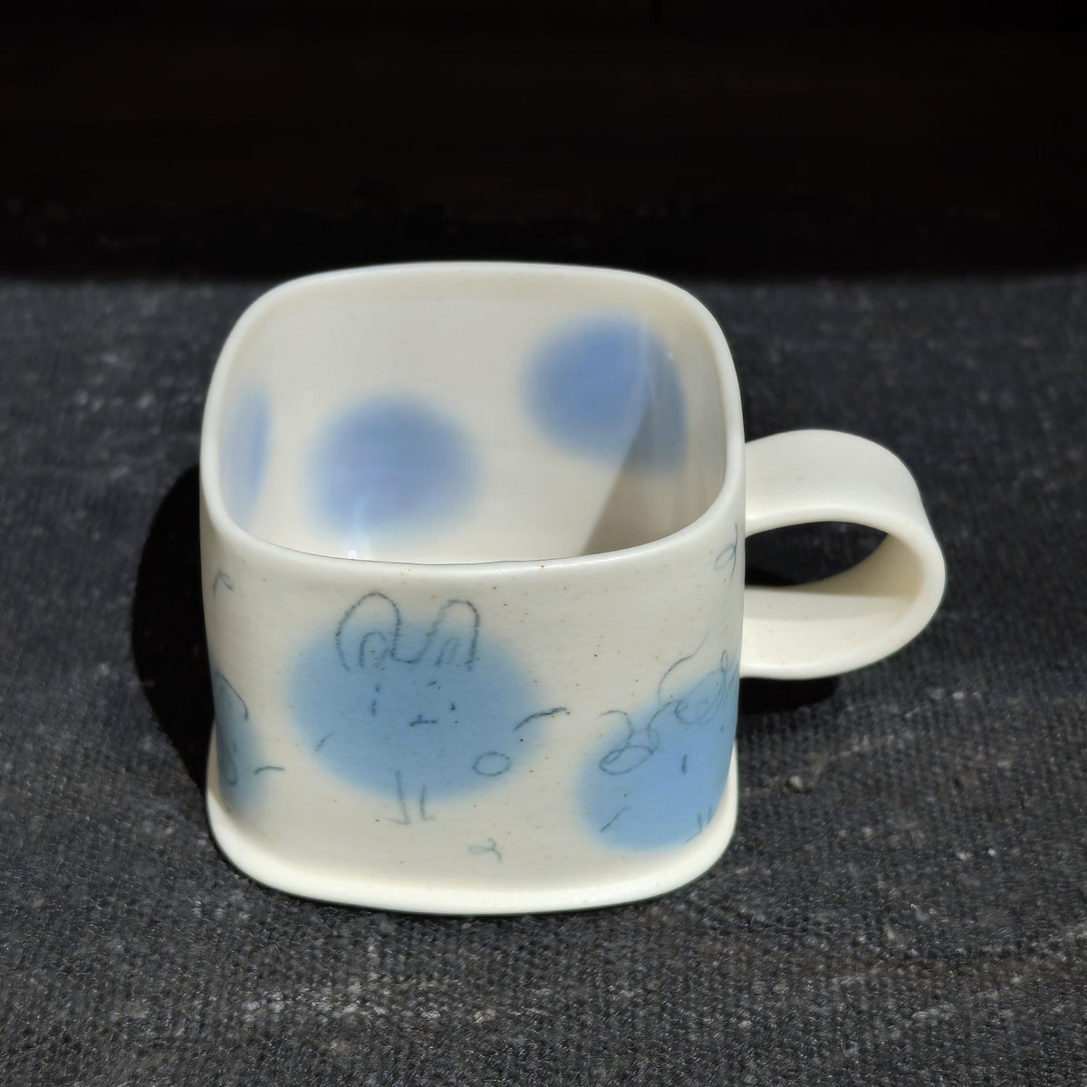 Zing pom-pom small square cup series