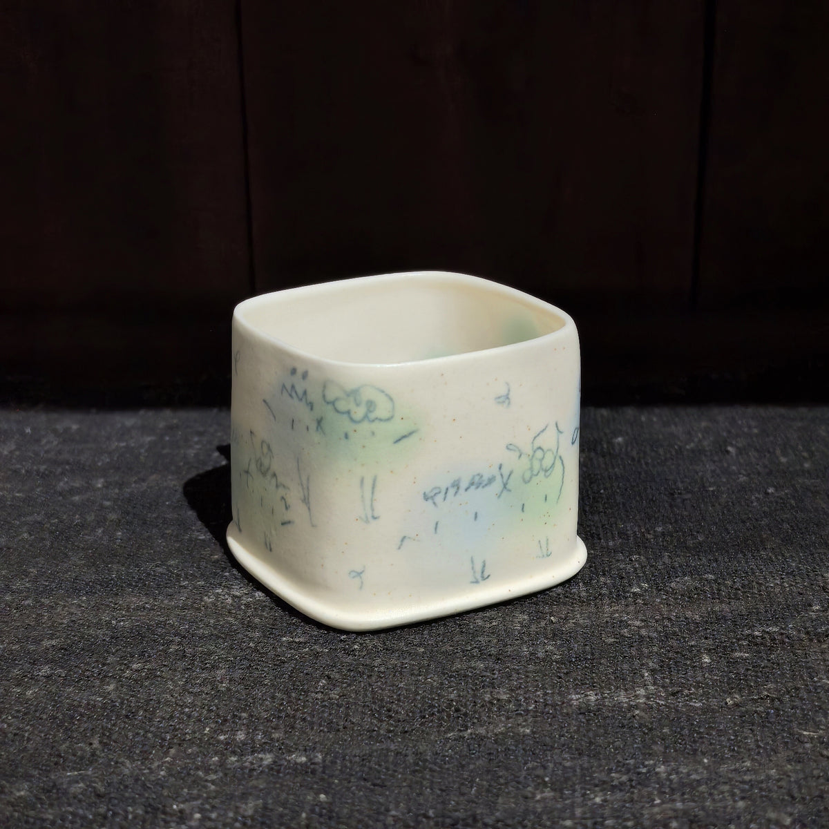 Zing pom-pom small square cup series