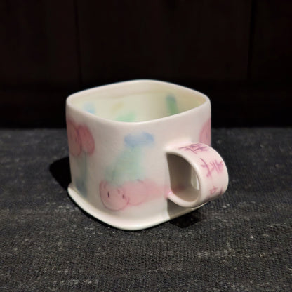Zing pom-pom small square cup series