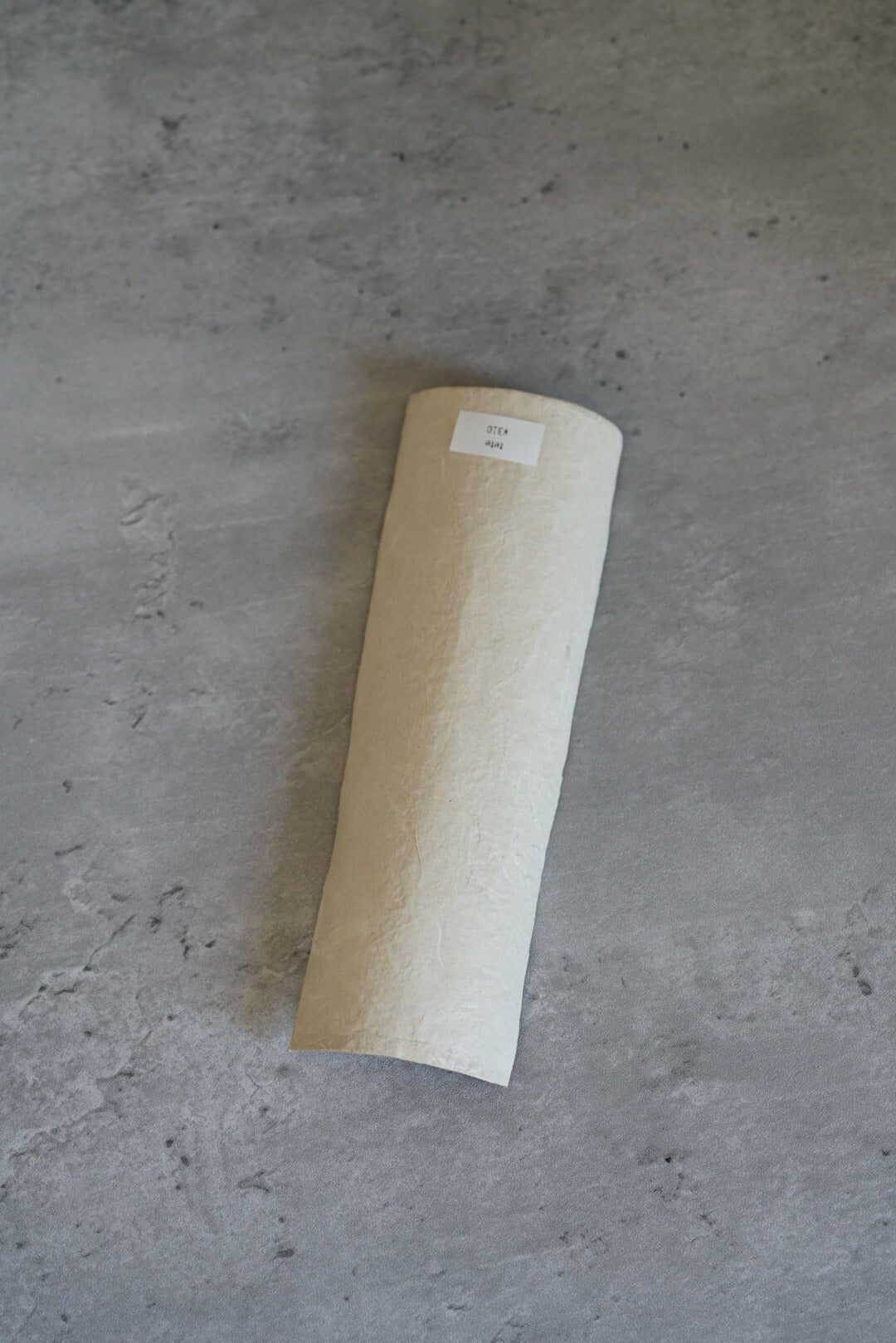 Tete washi tea scoop — 15.5 cm long, 5 cm wide, 1.8 cm high